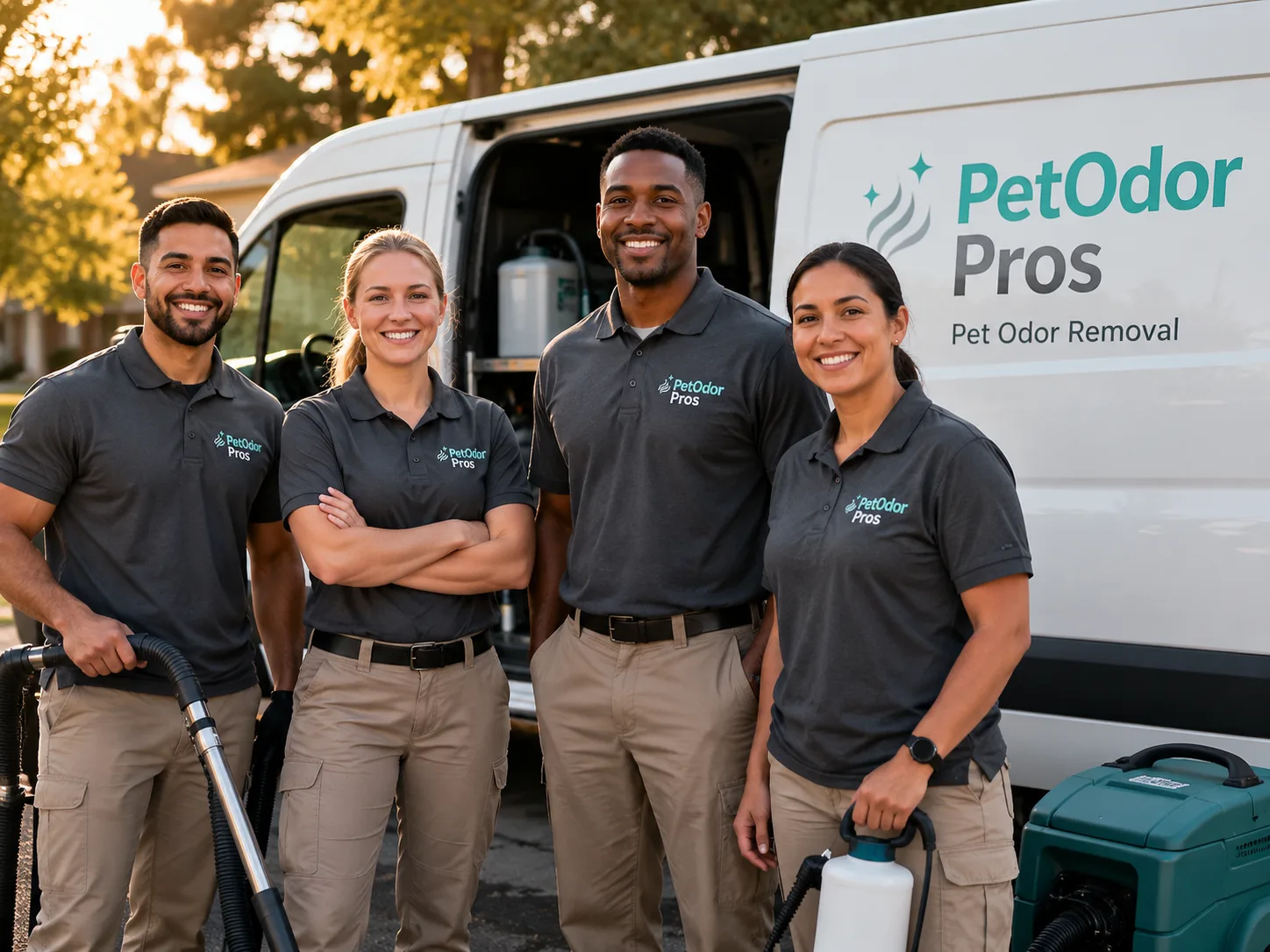 Pet Odor Removal team serving Odin, IL